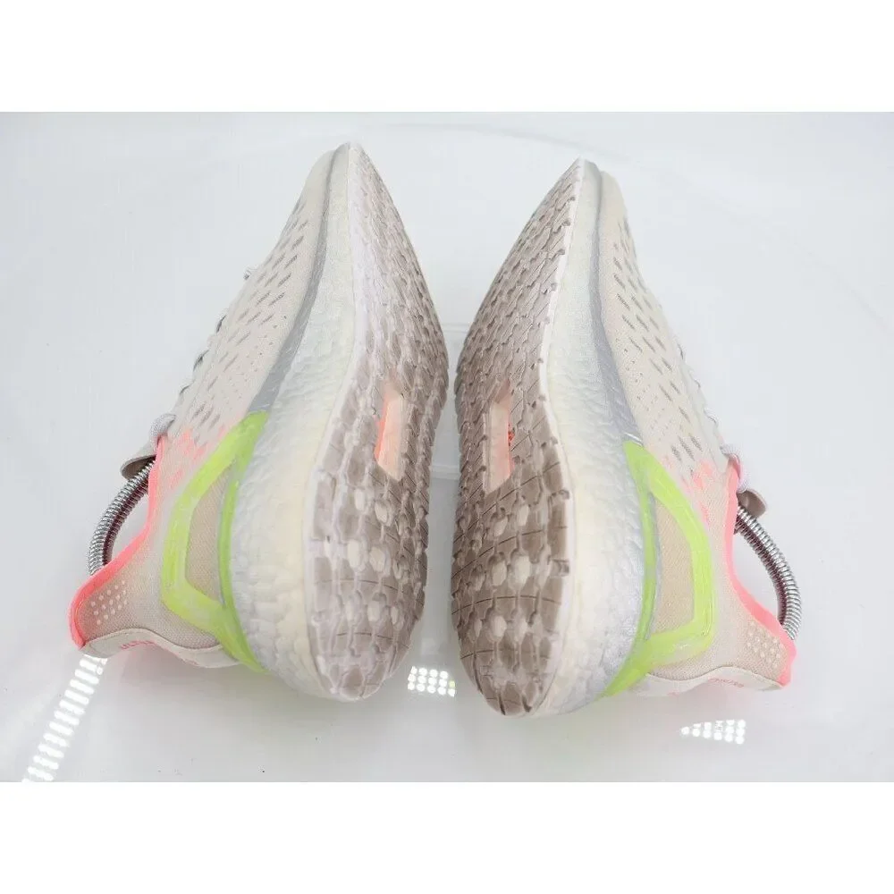 Adidas Ultraboost PB Running Shoes Women 7.5 Grey Silver White Continental Sole